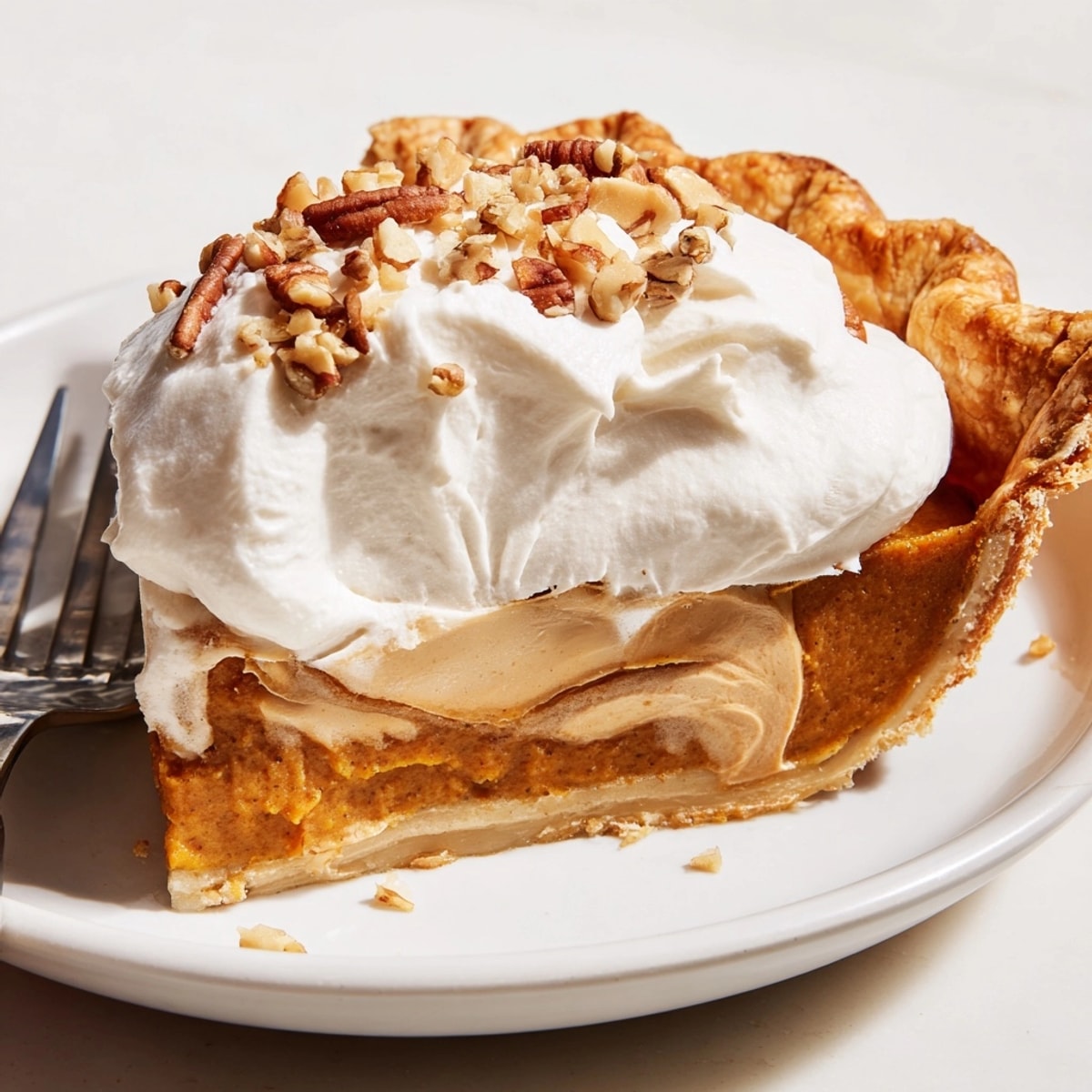 Homemade Thanksgiving Sweet Potato Miso Pie, a surprising, flavorful holiday dessert option.