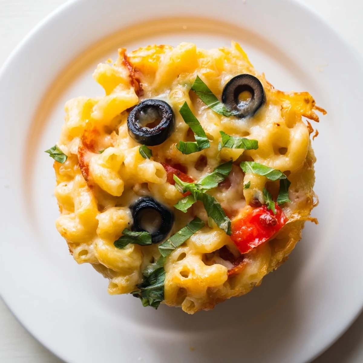 Mac and Cheese Alfredo Muffins