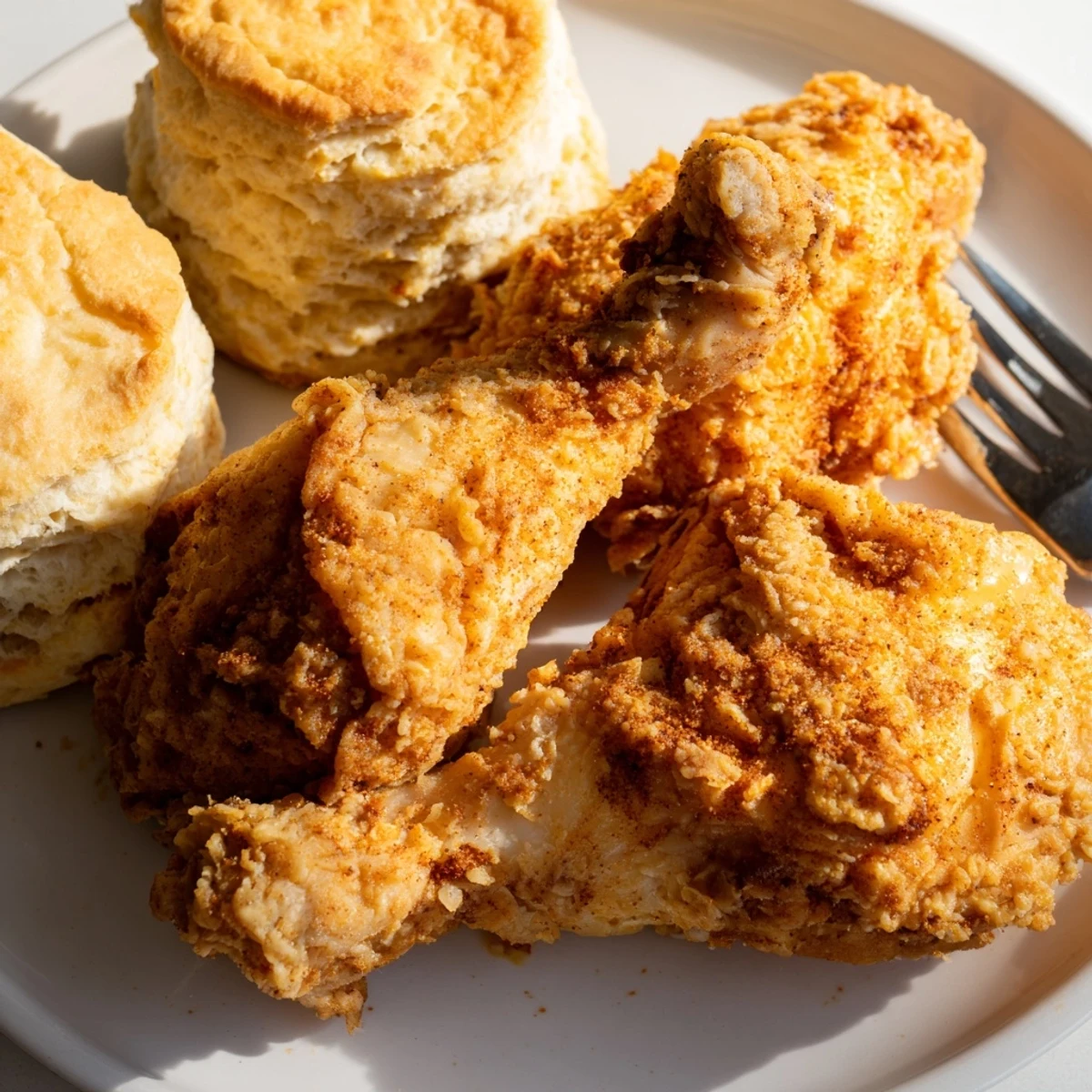 Southern Fried Chicken Biscuit