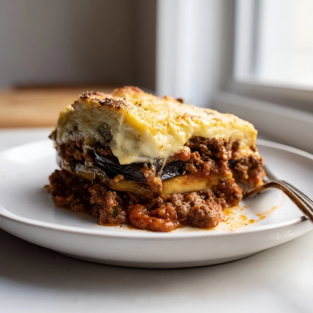Moussaka Beef Eggplant Béchamel