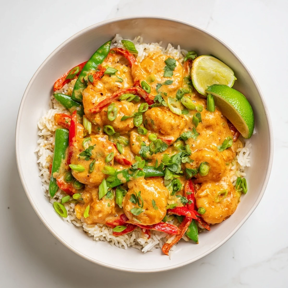 Coconut Curry Shrimp Rice