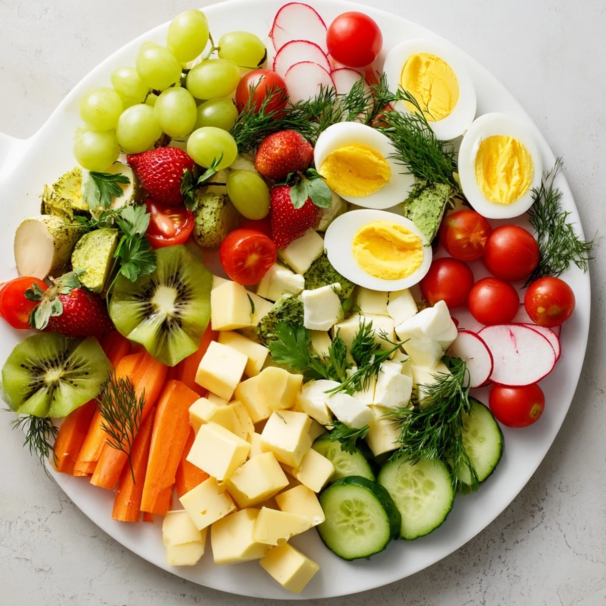 Easter Egg Brunch Board