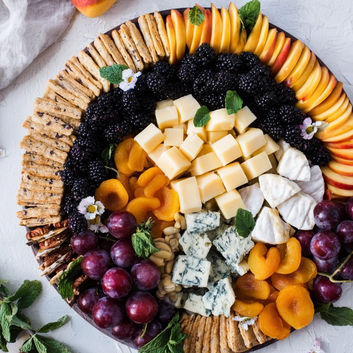 This beautiful Yin-Yang Balance appetizer offers a delightful mix of flavors and textures, ready to enjoy.