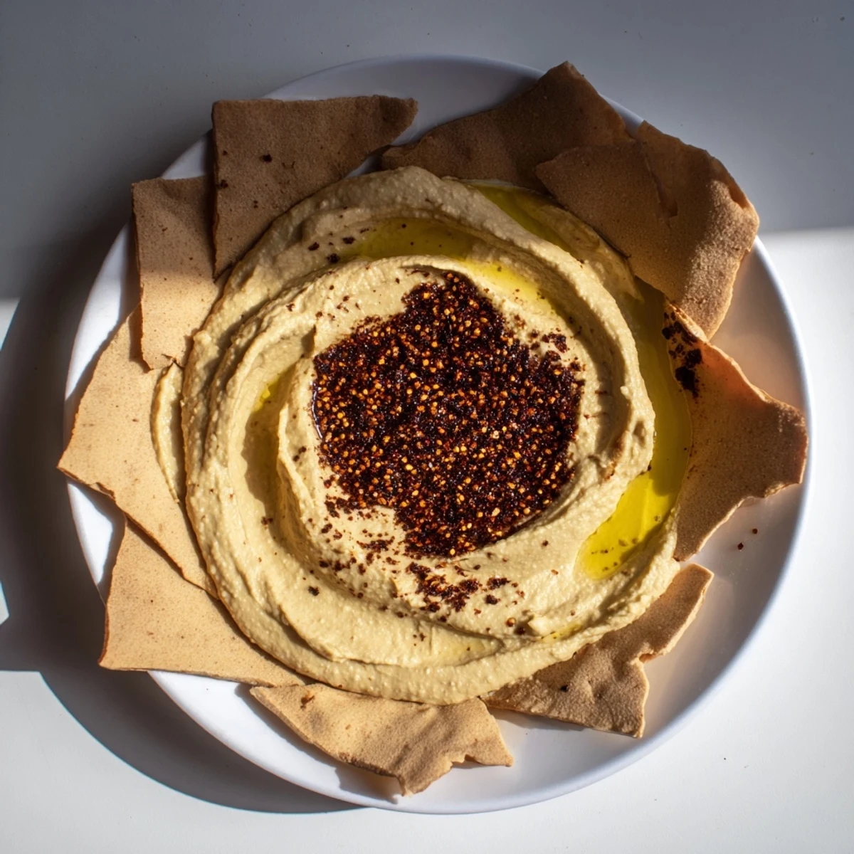 Sahara Dune Creamy Hummus Mounds