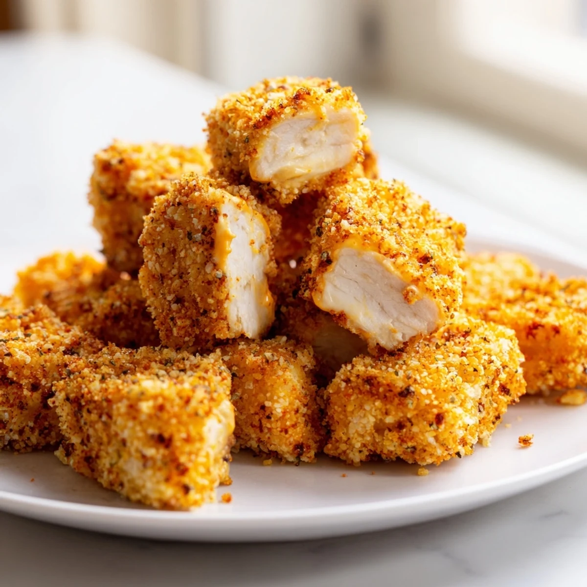 Air Fryer Crispy Chicken Nuggets