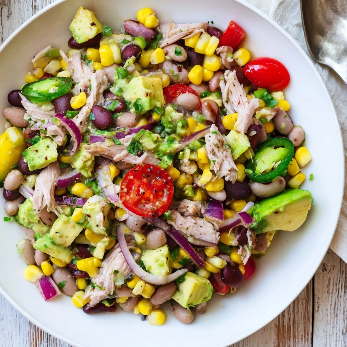 Dense Southwestern Bean Salad