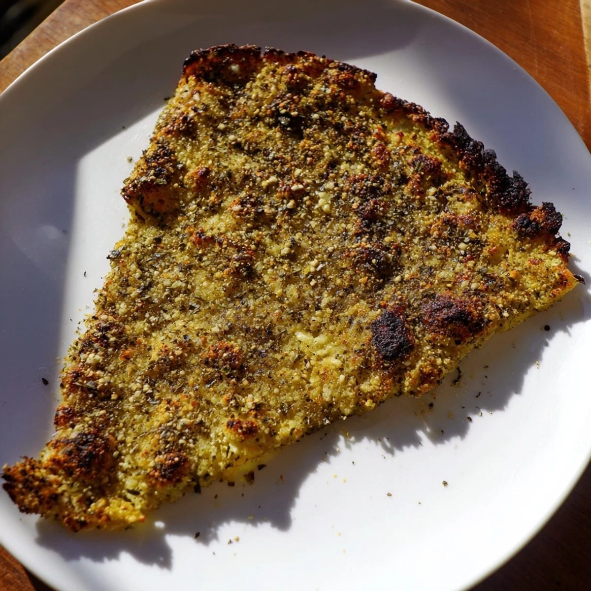 Visualize this: a perfect, low-carb cauliflower pizza crust, still warm on a parchment-lined baking sheet.