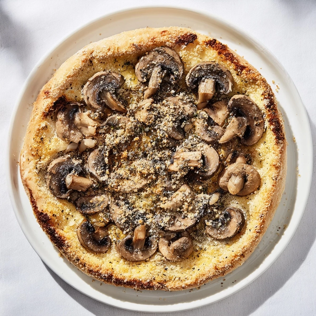 Irresistible Crispy Ranch-Seasoned Mushrooms, coated in ranch and perfectly baked with a satisfying crunch.