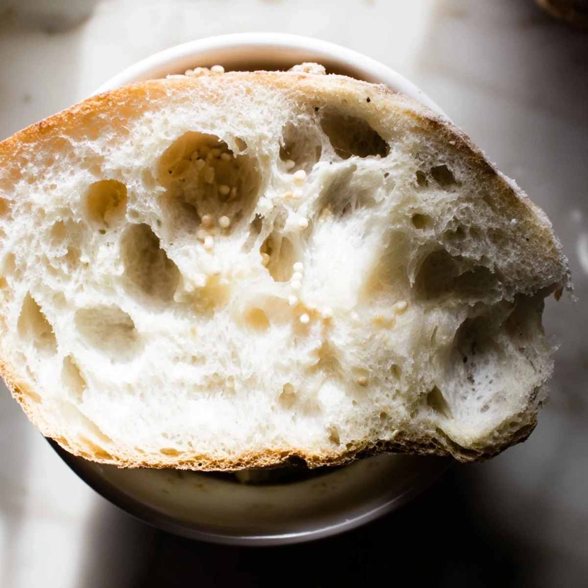 Fluffy, warm 2-Minute Peanut Butter Mug Cake: a quick dessert, ready to eat in minutes!