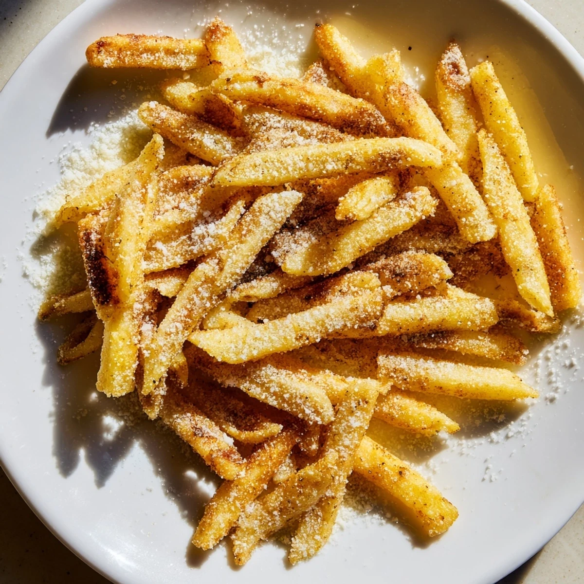 Crispy Air-Fried Pasta Chips
