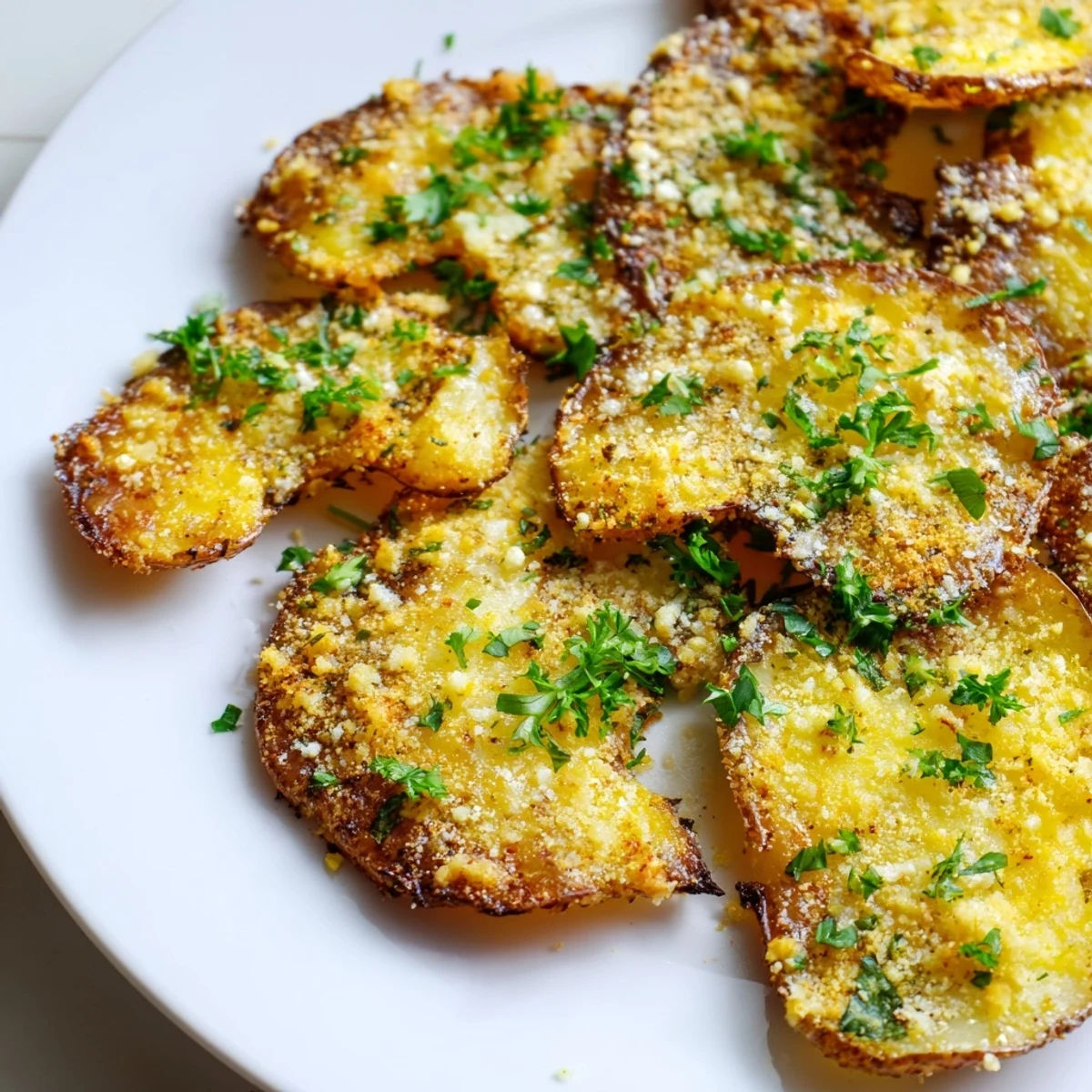 Garlic Parmesan Ultra-Crispy Potatoes
