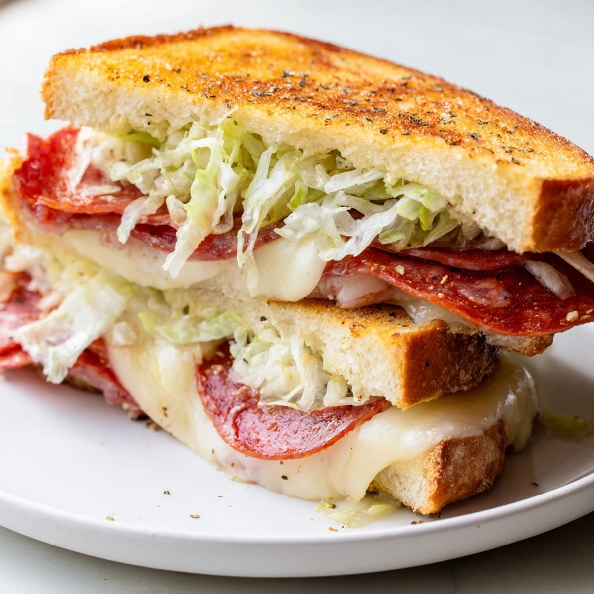 Italian Sub Grilled Cheese