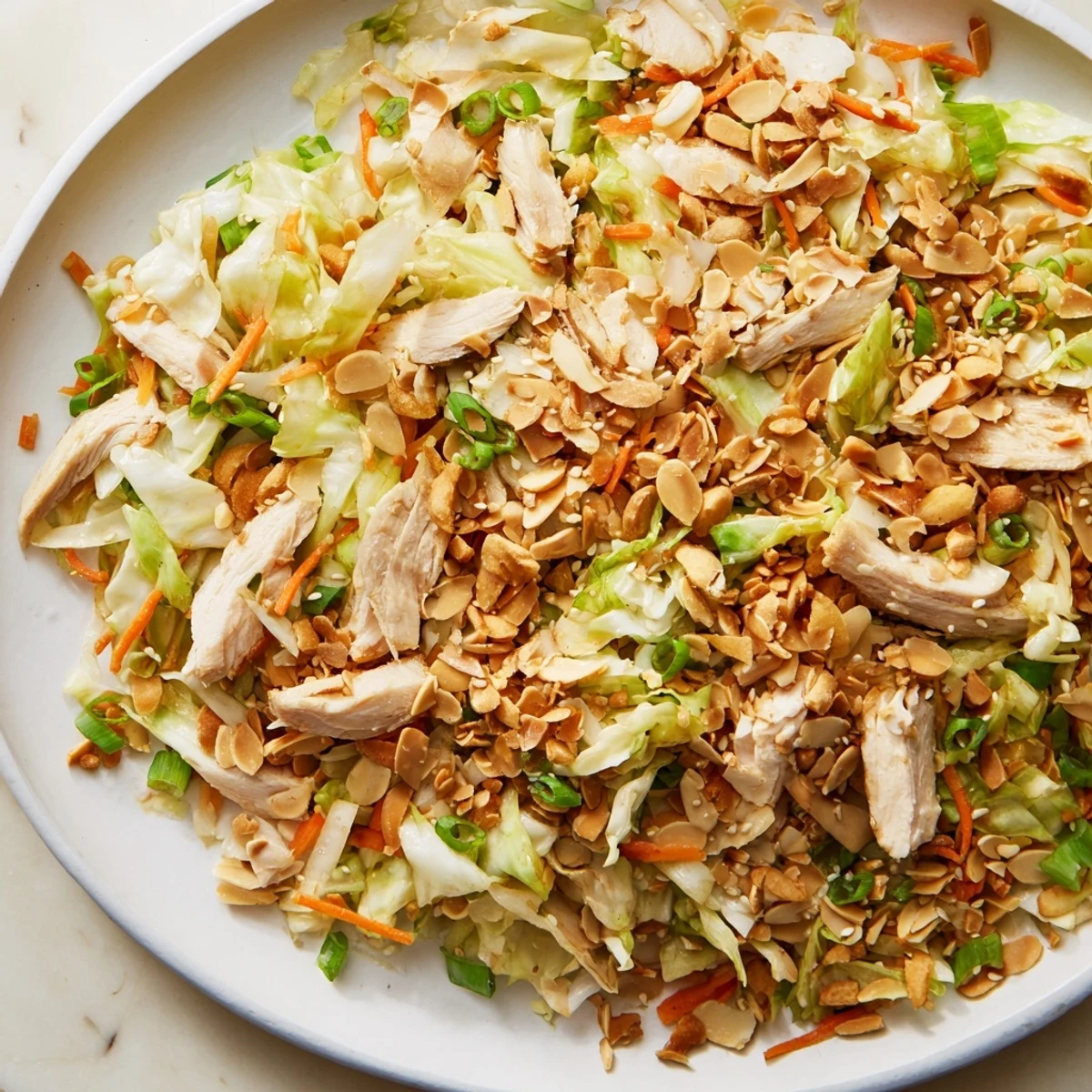 Crunchy Ramen Chicken Salad