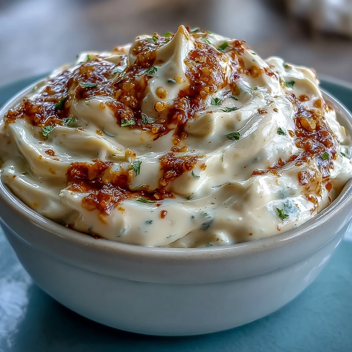A jar of homemade Southwest Ranch Sauce next to fresh veggies and tortilla chips for dipping.