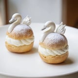 Elegant Swan Petit Fours