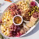 Holiday Bow Appetizer Platter