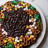 Spiderweb Candy Platter