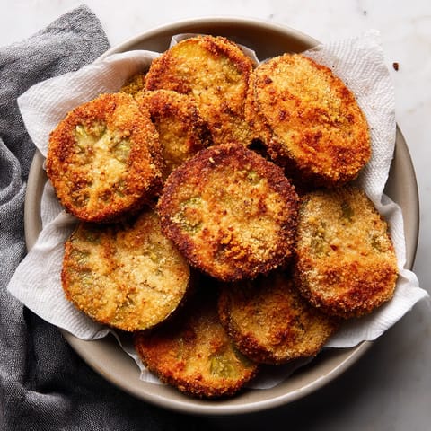 A bowl of fried green tomatoes.