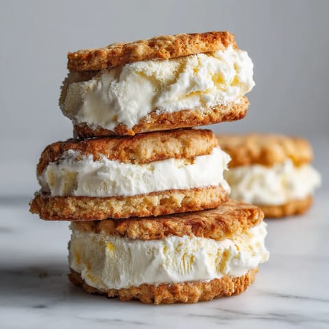 Sweet Corn & Coconut Milk Ice Cream Sandwiches.