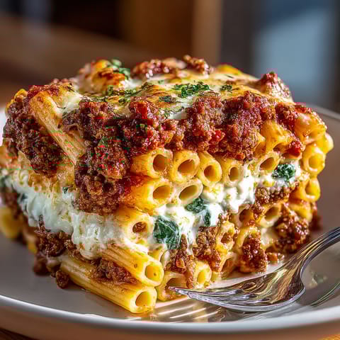 A plate of food with a fork on it.