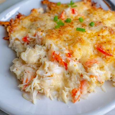 Cheesy Cajun Crab Dip
