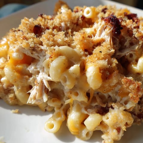 Classic Mac Cheese BBQ Chicken