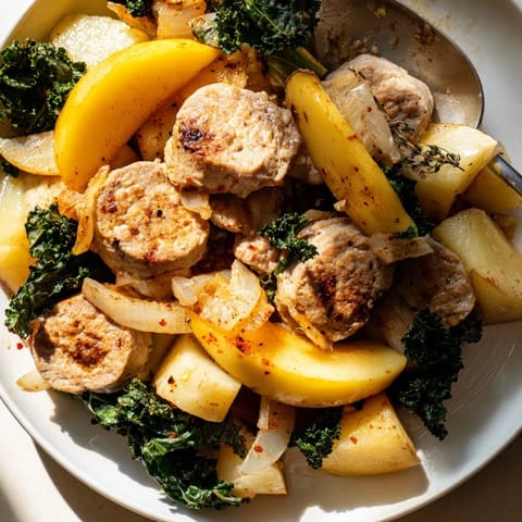 Spiced Apple Kale Chicken