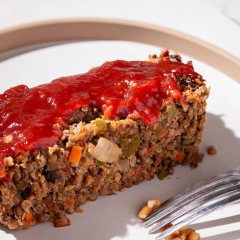 Festive Lentil Loaf Glaze