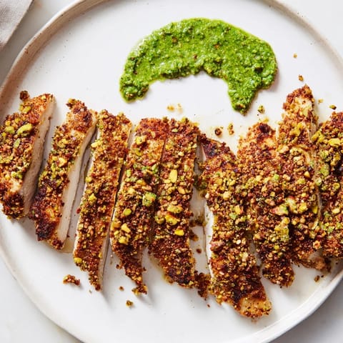 Pistachio Crusted Turkey Tenders