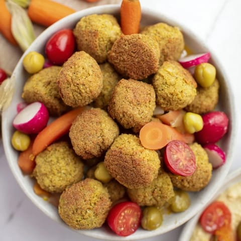 Gluten-Free Holiday Falafel Board