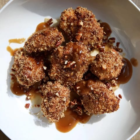 Pecan Maple Dijon Chicken Bites