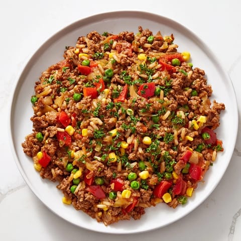 Ground Beef Skillet with Veggies