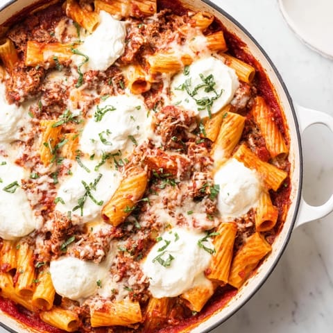 One-Pan Baked Ziti