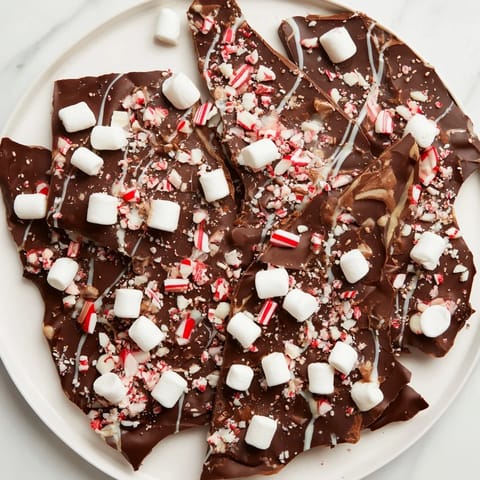 Hot Chocolate Bomb Bark