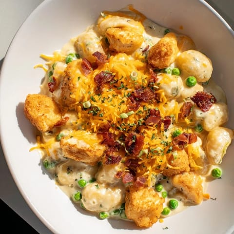 Creamy Chicken Gnocchi Dish