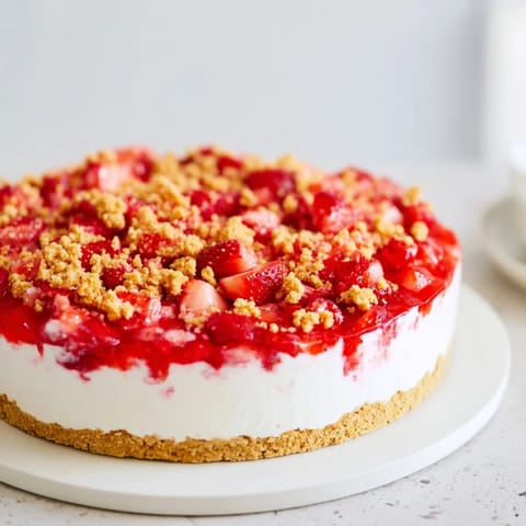 Strawberry Shortcake Cheesecake
