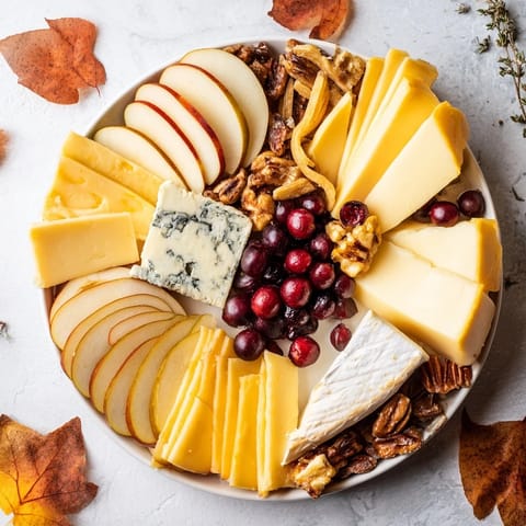 Autumn Leaf Cheese Platter