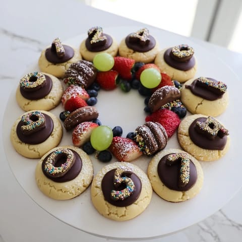 Sparkling Clock Countdown Platter