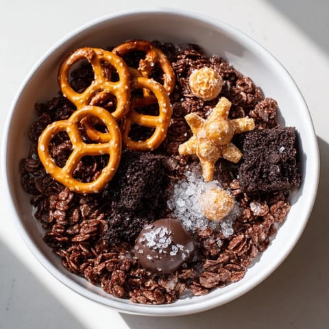 Gold and Black Midnight Snack