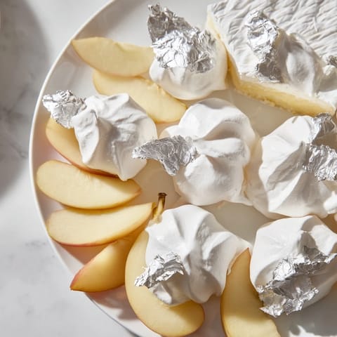 All-White Cheese Board Elegant