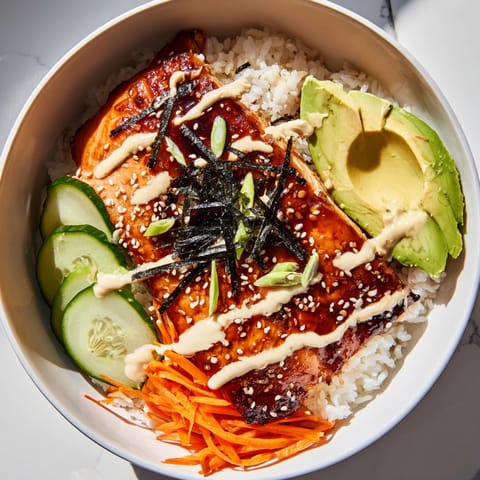 Teriyaki Salmon Rice Bowl