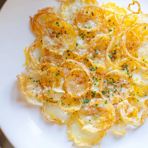 Crispy Onion Cheese Chips