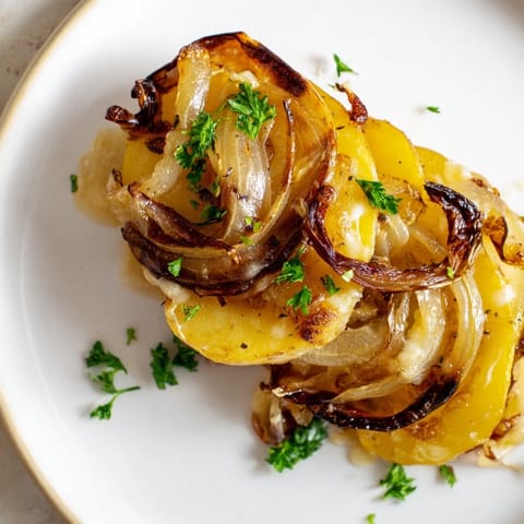 French Onion Potato Slices