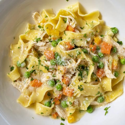 Spring Chicken Noodle Skillet