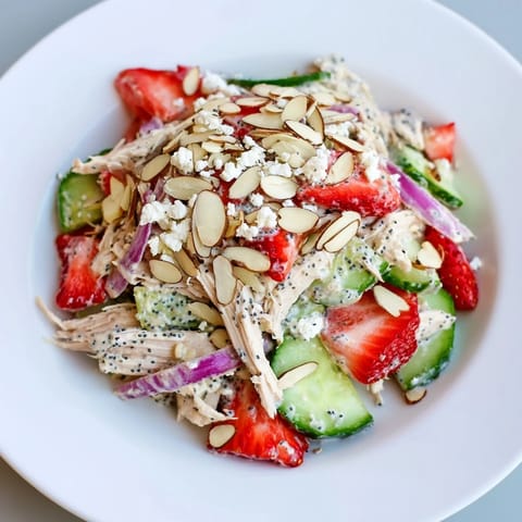 Strawberry Poppy Seed Chicken Salad