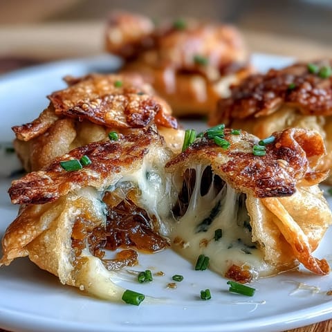 Caramelized French Onion Soup Dumplings