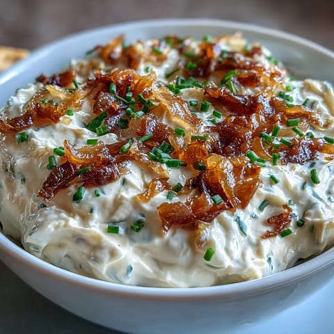 Creamy Caramelized Onion Dip