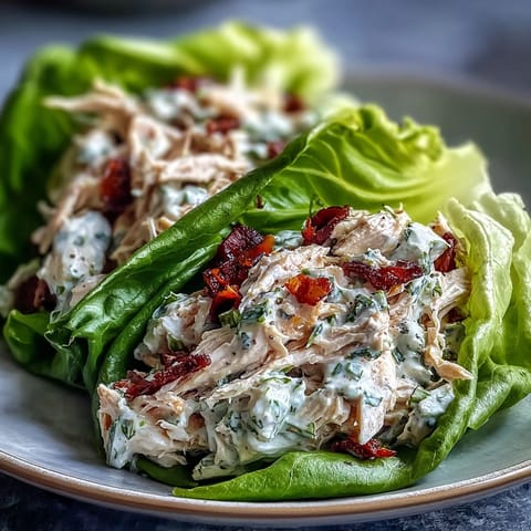 Healthy Chicken Lettuce Wraps