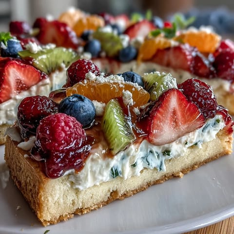 Summer Party Fruit Pizza