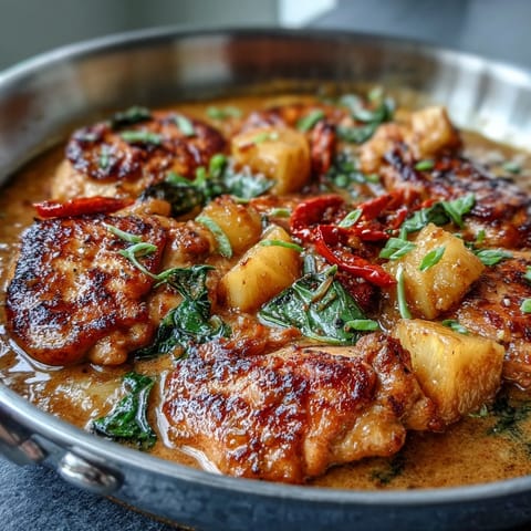 One-Pan Chicken Pineapple Curry